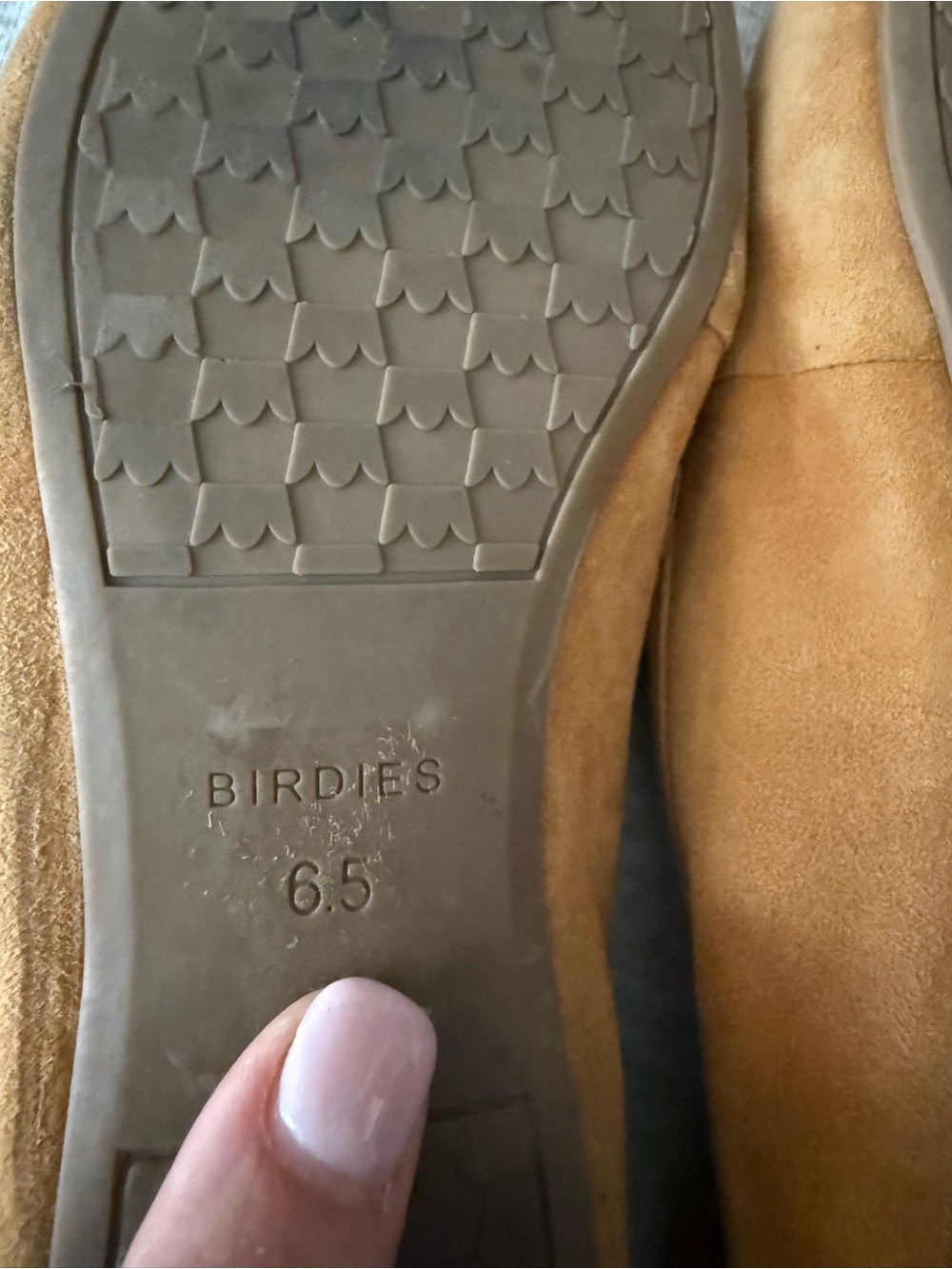 Birdies Men's Tan Suede Slip-On Loafers - Picture 7 of 9